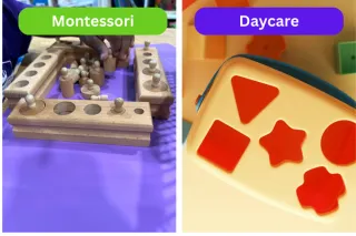 Montessori vs Daycare 