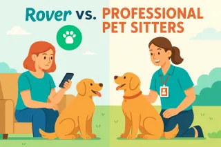 Rover vs. Professional Pet Sitters: Which One Is Right for Your Dog?