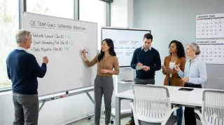 How to Set Team Goals That Don’t Crumble by February