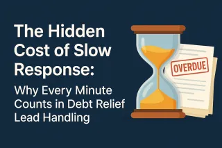 The Hidden Cost of Slow Response: Why Every Minute Counts in Debt Relief Lead Handling