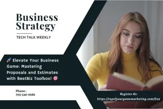 🚀 Elevate Your Business Game: Mastering Proposals and Estimates with BestBiz Toolbox! 🎯