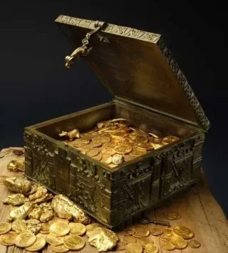 The story of the hidden treasures