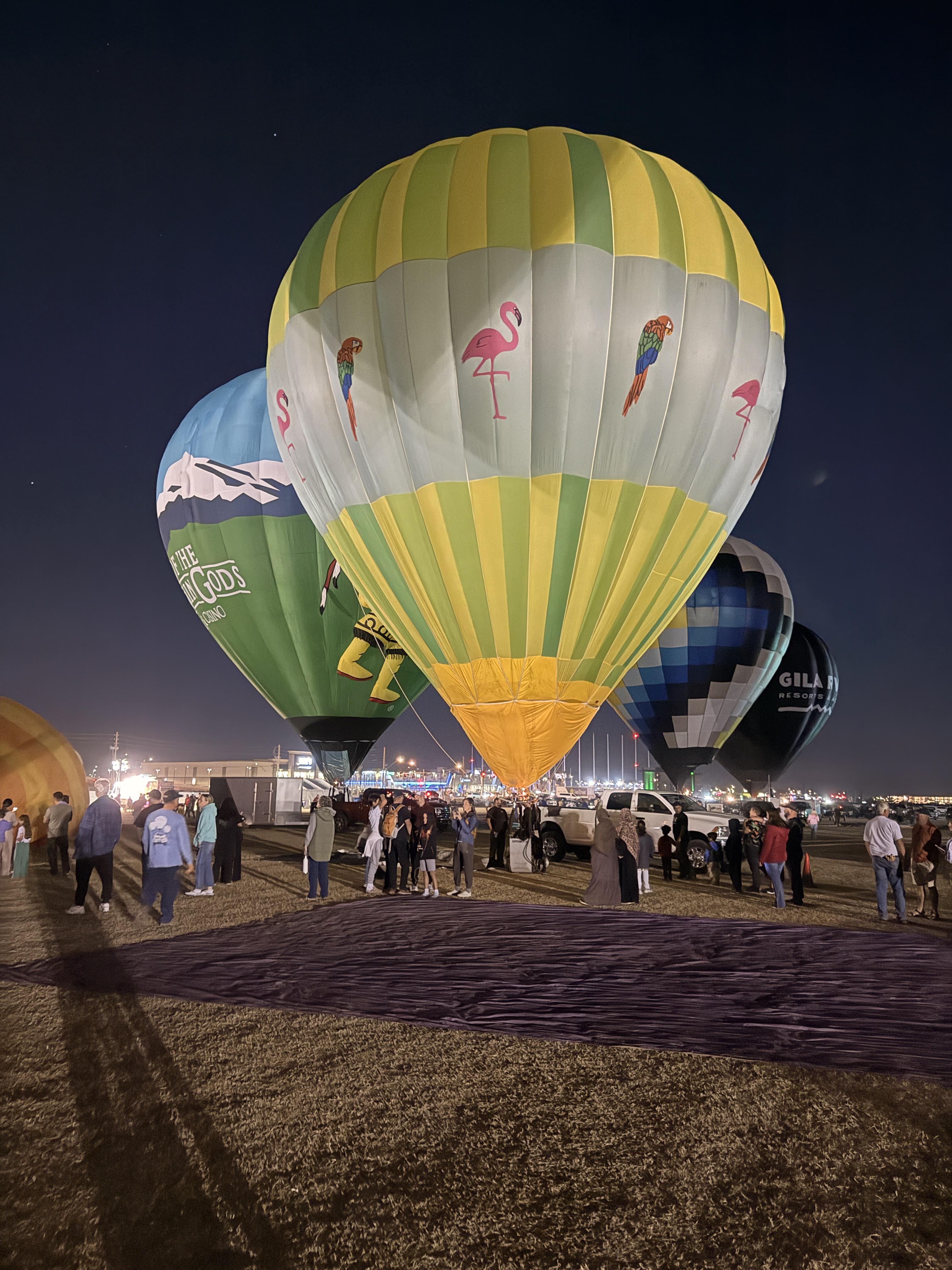 A Perfect Arizona Evening: Our Night at the Glendale Balloon Fest 1/30/26 - 2/01/26