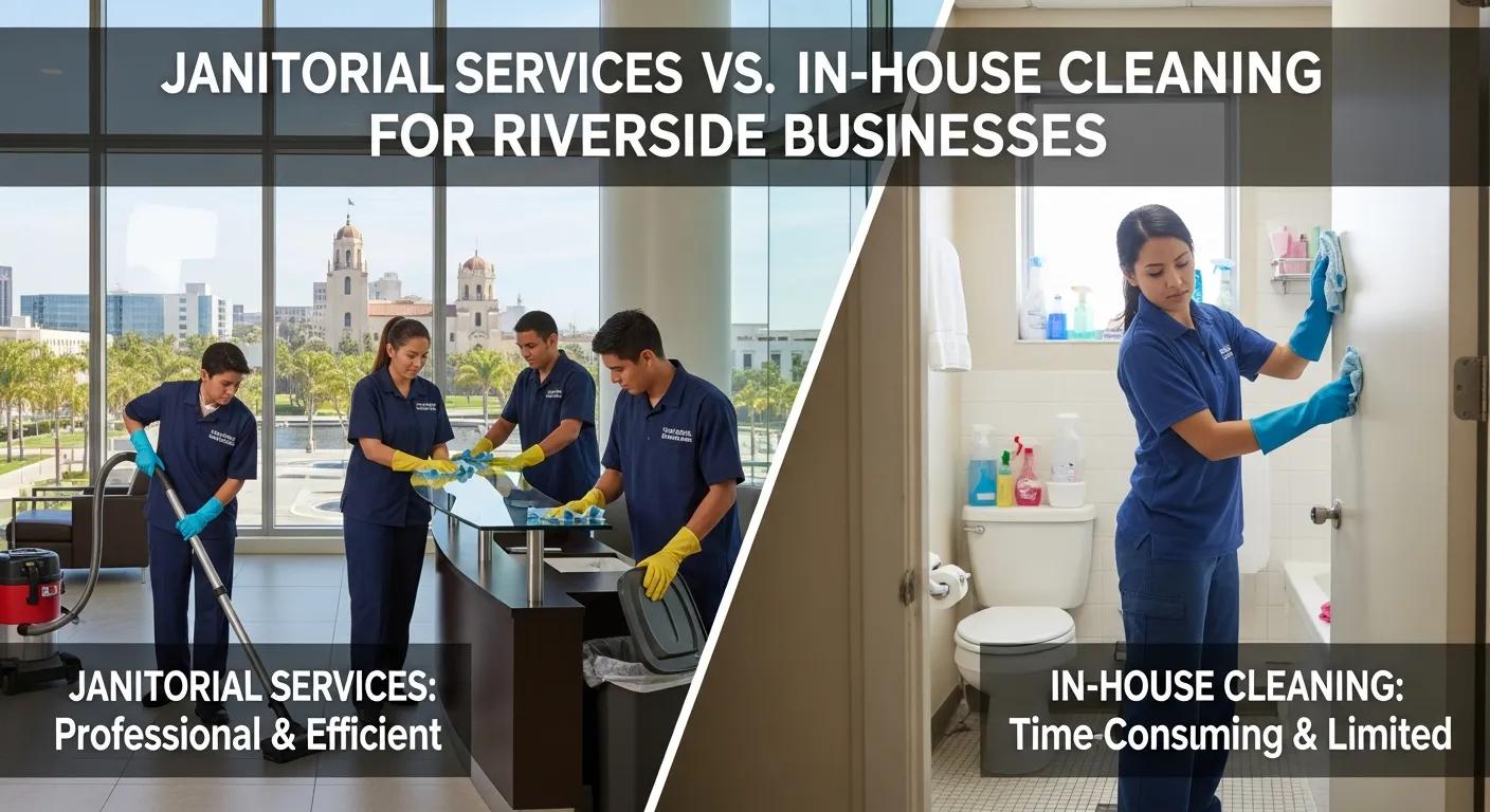 Janitorial Services vs In-House Cleaning for Riverside Businesses