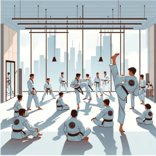 GPT Mind, Body, Spirit: The Holistic Approach of Attack Taekwondo - Delving into the Holistic Benefits of Taekwondo Training