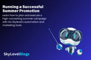 Running a Successful Summer Promotion