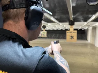 woman shot in gun training course