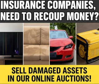 How Insurance Companies Can Recover Losses Using Online Auctions for Damaged Assets
