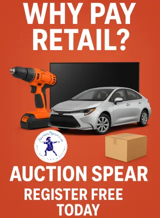 Save Big with Auction Spear Online Auctions
