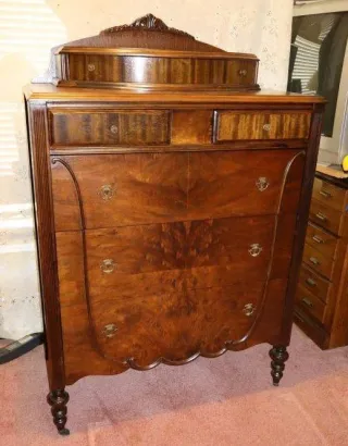 Check out this beautiful antique dresser