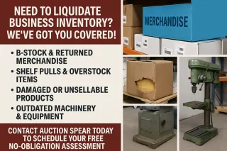 Need to Liquidate Business Inventory?