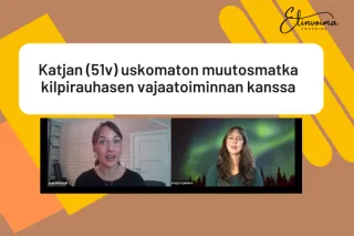 Katjan (51v) uskomaton muutosmatka kilpirauhasen vajaatoiminnan kanssa