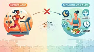 Sustainable Weight Loss: Why Exercise Alone Isn’t Enough