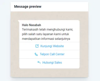 Menyiapkan Template WhatsApp