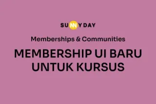 MEMBERSHIP UI BARU UNTUK KURSUS