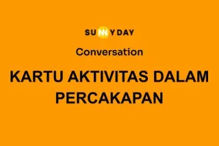 KARTU AKTIVITAS DALAM PERCAKAPAN