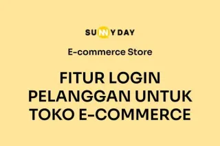 FITUR LOGIN PELANGGAN UNTUK TOKO E-COMMERCE
