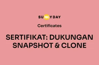 SERTIFIKAT: DUKUNGAN SNAPSHOT & CLONE