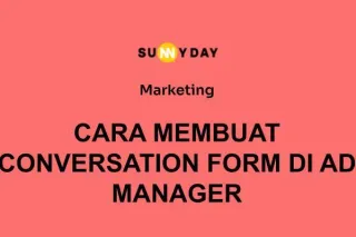 CARA MEMBUAT CONVERSATION FORM DI AD MANAGER