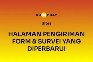 HALAMAN PENGIRIMAN FORM & SURVEI YANG DIPERBARUI