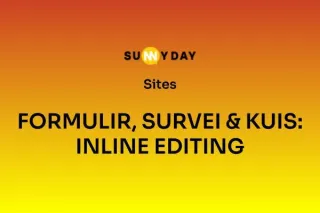 FORMULIR, SURVEI & KUIS: INLINE EDITING