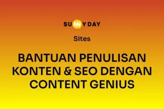 BANTUAN PENULISAN KONTEN & SEO DENGAN CONTENT GENIUS