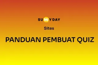 PANDUAN QUIZ BUILDER DI SUNNYDAY
