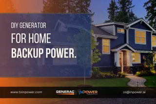 DIY Generator for Home Backup Power