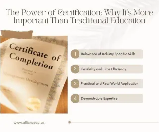 The Power of Certification: Why It's More Important Than Traditional Education