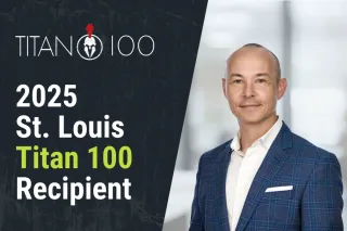 Nick Akers, President and CEO of Inzo Technologies, has been selected as a 2025 St. Louis Titan 100 Recipient