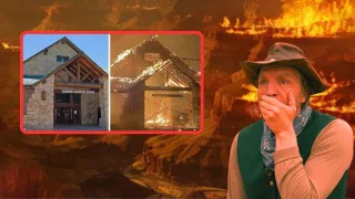 North Rim Burns