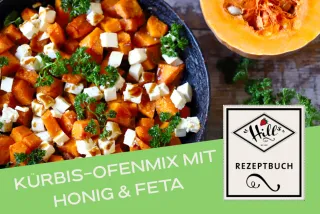 Kürbis-Ofenmix