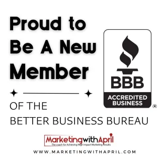 Marketing with April  earns BBB Accreditation, Hallsville, Texas