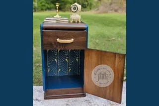 From Sad to Stunning: How I Brought an Art Deco Nightstand Back to Life