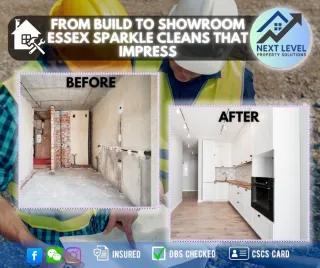 Construction Cleaning & Sparkle Clean Services in Essex | Next Level Property Solutions