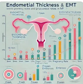 📊 Endometrial Thickness and Pregnancy Success in IVF: Insights from the Schmiech et al. 2025 Study