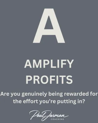 A is for Amplify Profits: Are You Actually Being Paid Fairly for the Work You Do?