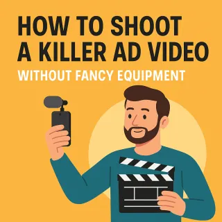 Shooting an Ad Video Using Everyday Resources