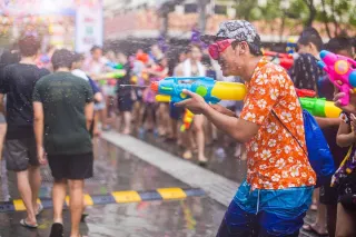 Splash into Songkran; Koh Samui’s Unique Thai New Year Celebration, Water Fights, Tradition, and Fun in the Sun