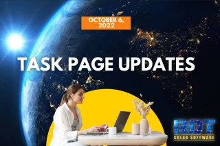 Task Page Updates