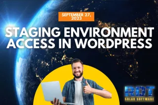 Staging Environment Access in Wordpress