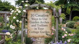 10 Creative Ways to Use Garden Arches and Trellises in Your Cottage Garden
