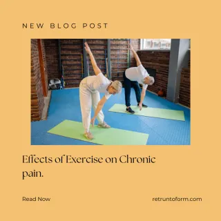 The effect of exercise on chronic pain