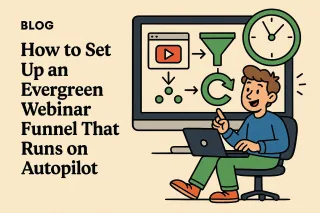 How to Set Up an Evergreen Webinar Funnel That Runs on Autopilot (Even While You're Sleeping)