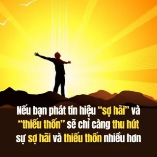 Luật hấp dẫn là "tin", không phải "muốn"
