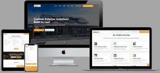 Utah Exterior Pros | Complete Website + CRM System