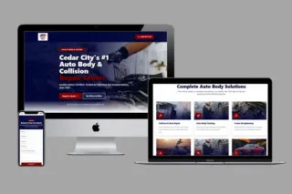 Cedar City Collision Center | Custom Website Build