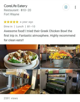 The Greek Chicken Bowl...
