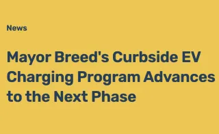 Mayor Breed's Curbside EV Charging Program Advances to the Next Phase