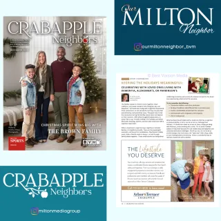 Keeping the Holidays Meaningful: Celebrating with Loves Ones Living with Dementia, Alzheimer's, or Parkinson’s by Dori Laack, Arbor Terrace Crabapple